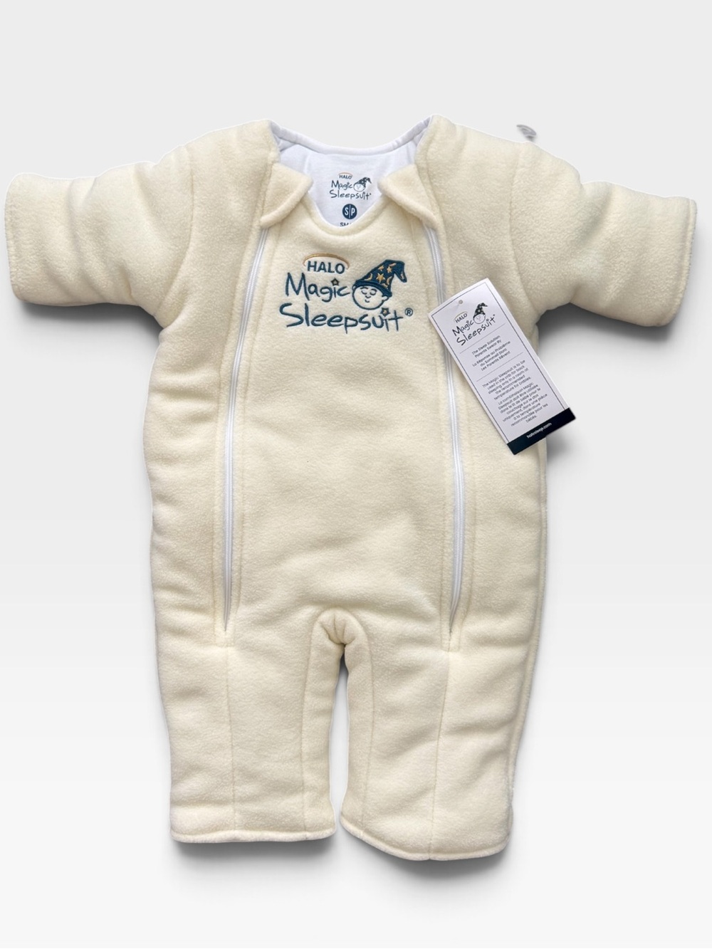 Halo Magic Sleepsuit Cream Baby One-Piece Small